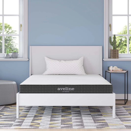 Full Aveline 6 Inch Gel Infused Memory Foam Top Mattress, Full Sized